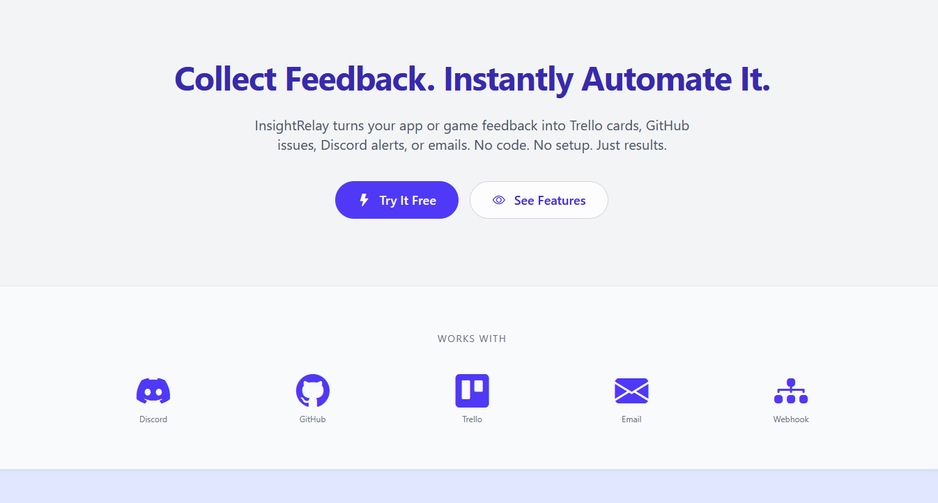 InsightRelay screenshot